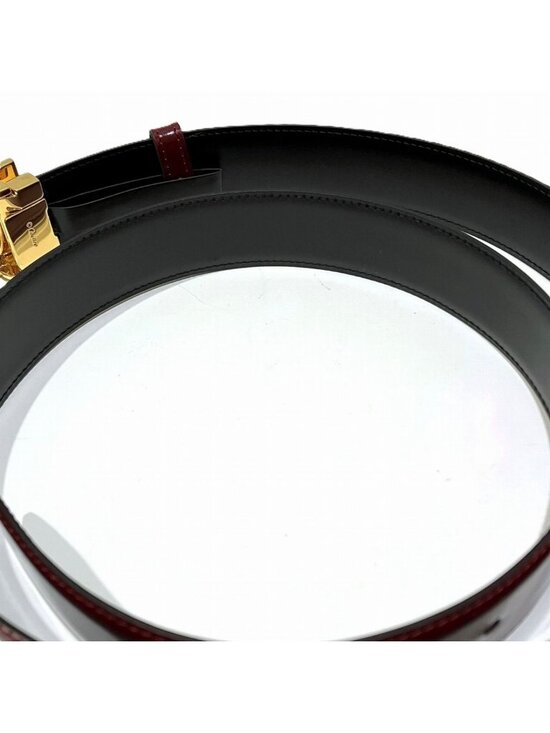 Cartier Double C Logo Belt Leather main image 4